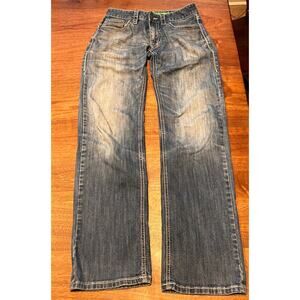 Rock‎ & Roll Denim Men’s 29x34 Pistol Straight Leg Jeans Medium Wash Stretch